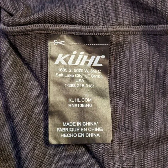 kuhl mens lightweight dark gray pullover hoodie Tour of Utah M Hats included - Picture 6 of 8